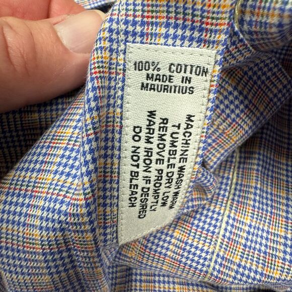 Oliver Ridley Shirt Men's Size XL Button Down‎ Long Sleeve Super Clean - Picture 7 of 10